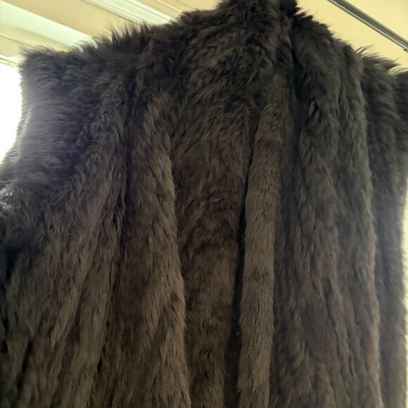 Real rabbit fur vest - Picture 1 of 3